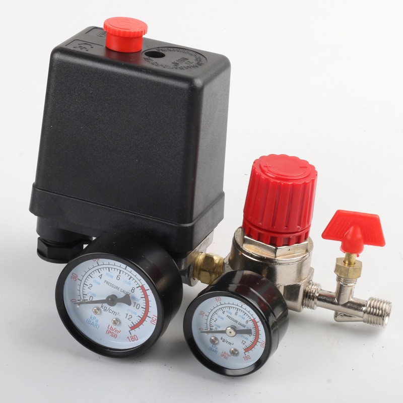 Three-hole Four-hole Pressure Regulating Valve Assembly Air Compressor Pressure Accessories
