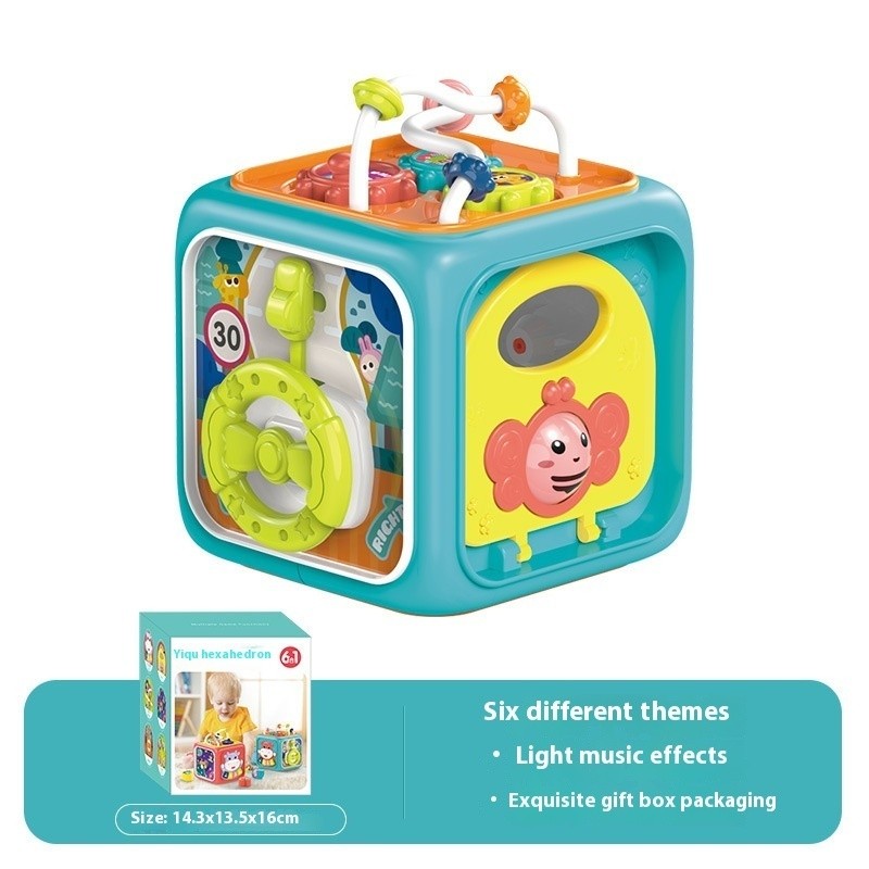 Baby Music Drum Hexahedron Toy
