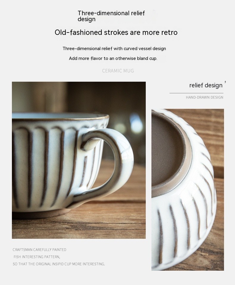 Giessen Retro Cup American Relief Cup Mug