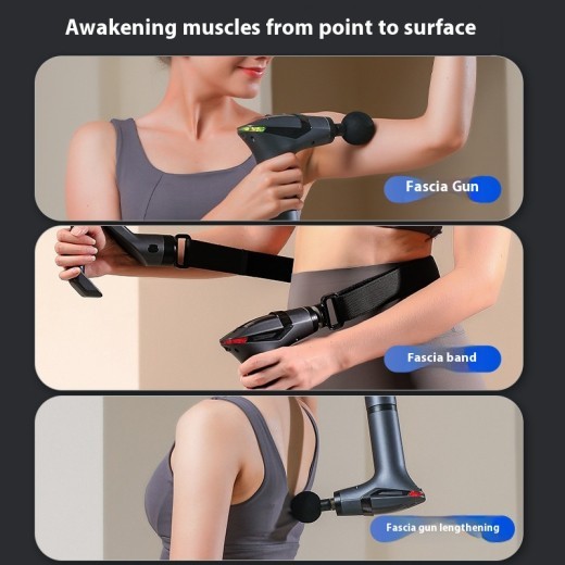 Split Sling Removable Handle Massage Gun