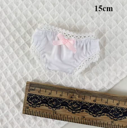 Multistyles Doll Fashion Clothes High Quality Cotton Lace Underwear Doll Panties for 1/11 ob11 Dolls for 1/12bjd Doll