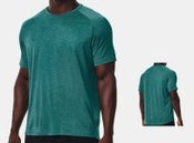 Quick Drying Sports Stretch Tops 3XL GREEN