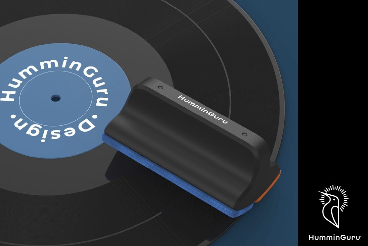 HumminGuru i-Brush Vinyl Record Cleaning Kit