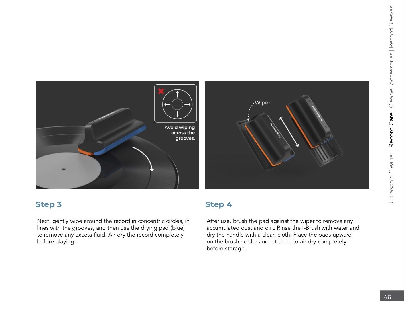 HumminGuru i-Brush Vinyl Record Cleaning Kit