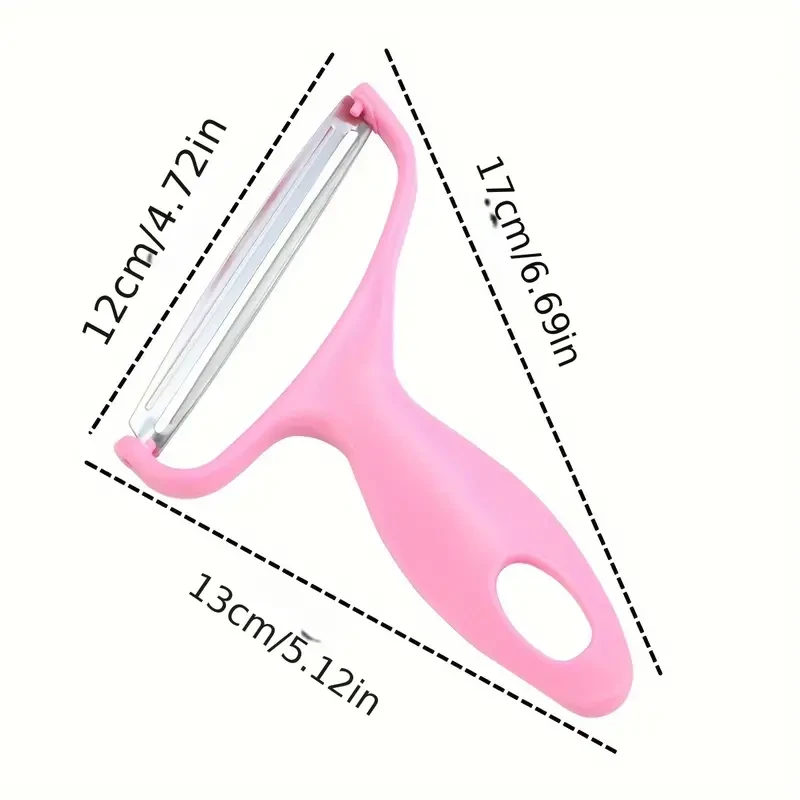 Multifunctional Stainless Steel Fruit and Vegetable Peeler and Grater - Perfect for Potatoes, Cabbage, Melons, and More