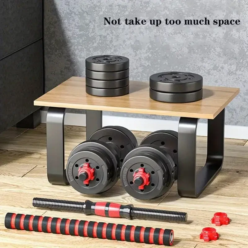 Adjustable Dumbbells Sets - 20/30/40/60/80lbs Free Weights Set of 2, Convertible to Barbell, Lightweight for Home Gym
