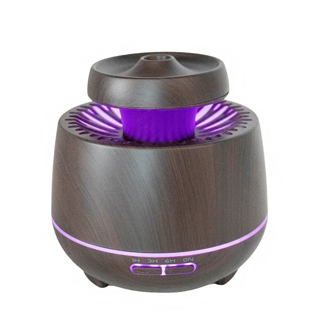 Aromatizador E Umidificador De Ambientes Com 7 Tipos De Luzes De Led 400ML