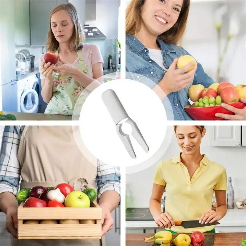 5-in-1 Stainless Steel Fruit and Vegetable Peeler with Bottle Opener