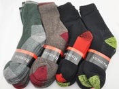(12 Pairs) Thick Socks Men's Long Hose Crew/Work Socks Bulk Sale