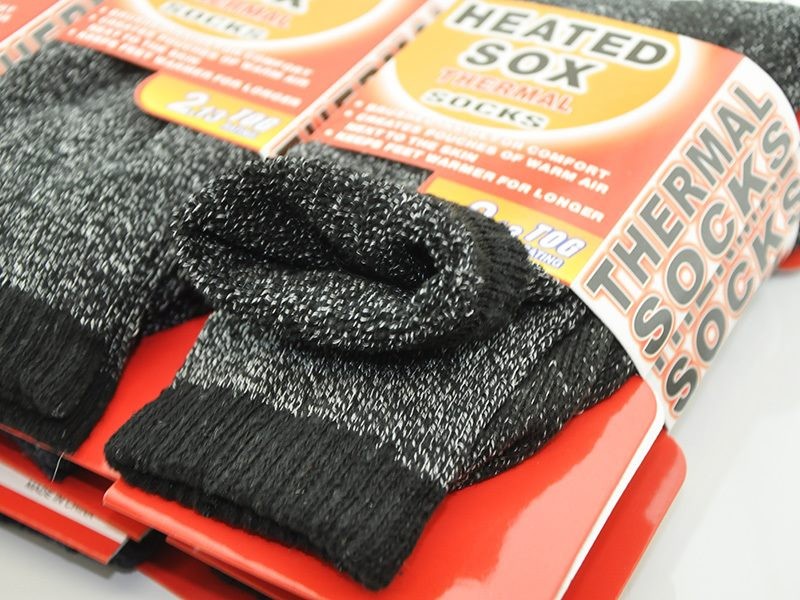 Thermal Crew/Work Socks (12 Pairs)