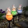Easter Easter Broken Shell Rabbit Lawn LightBroken Shell Rabbit Lawn Light