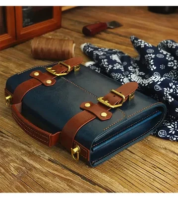 Handbag DIY Material Handmade Women's Genuine Leather Messenger Bag