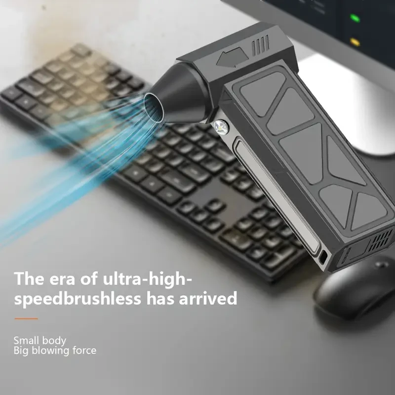 High-Speed Turbo Handheld Fan