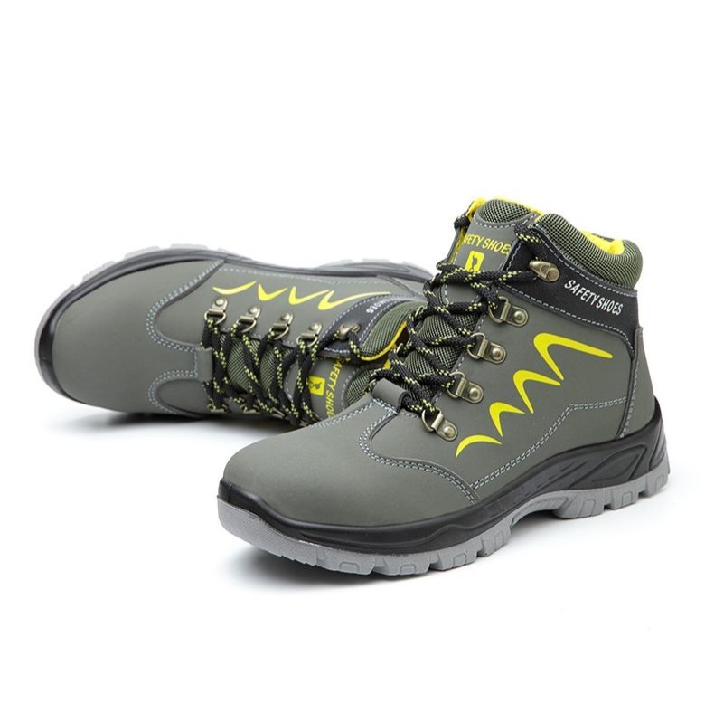 Steel Toe Work Boots Safety Industrial Shoes Puncture Proof Water Resistant - G