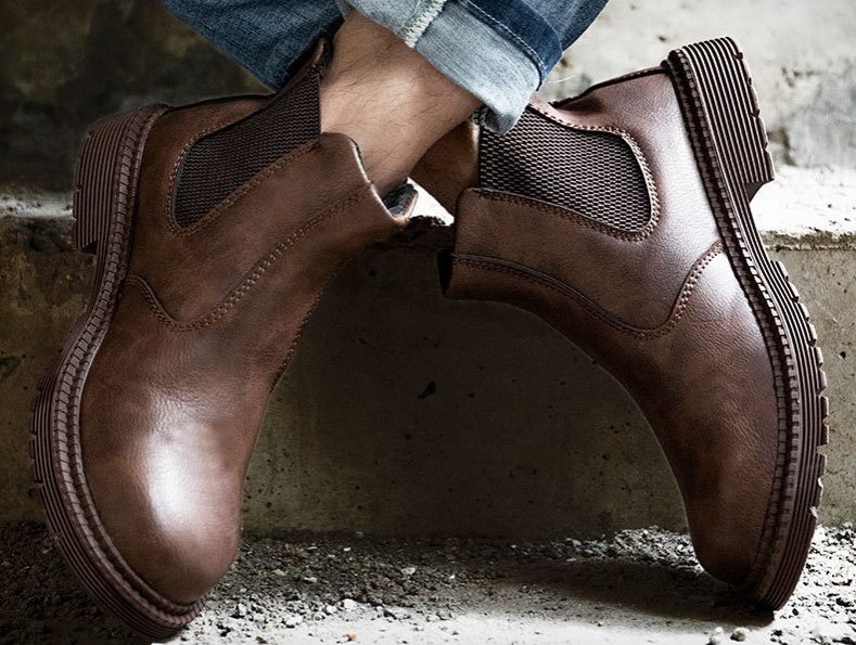 Size 5 -13 Steel Toe Work Shoes Slip On Safety Oiled Leather Boot Puncture Proof