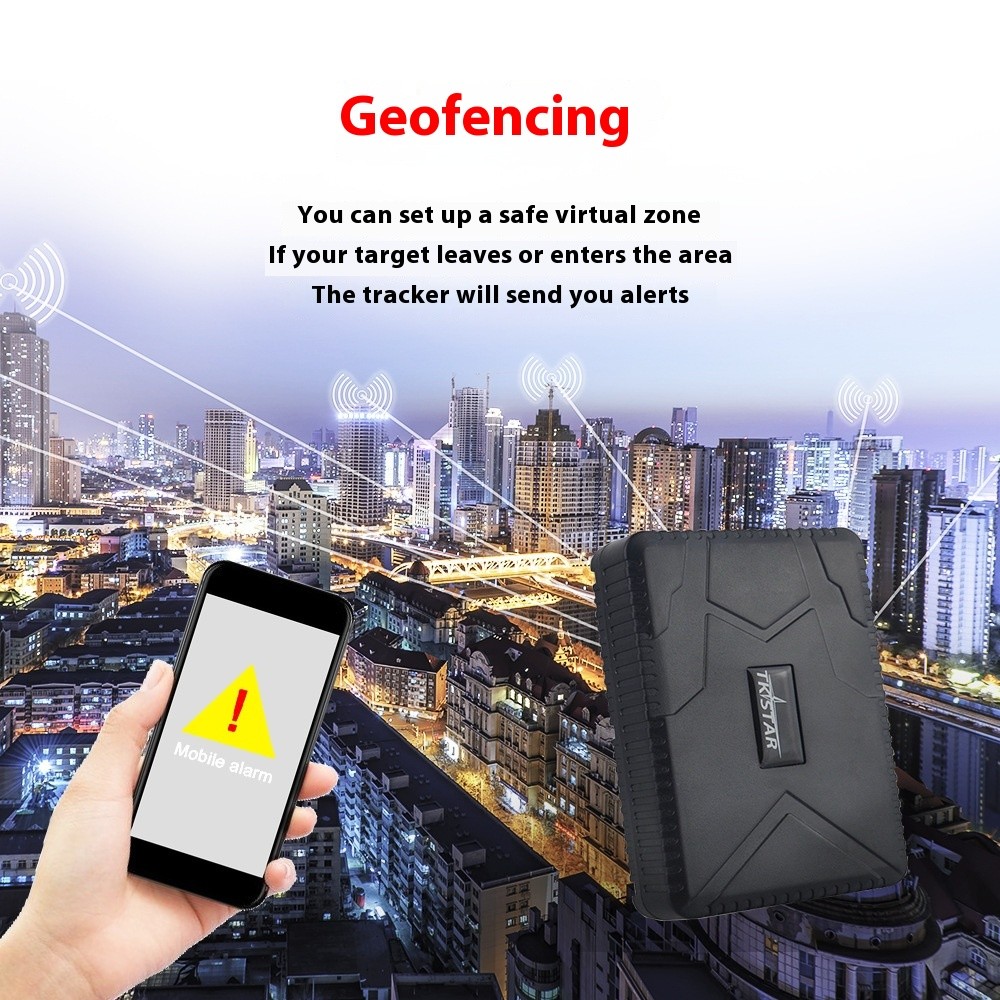 Automotive GPS Locator Real-time Tracking Strong Magnetic Waterproof Anti-fall Installation-free
