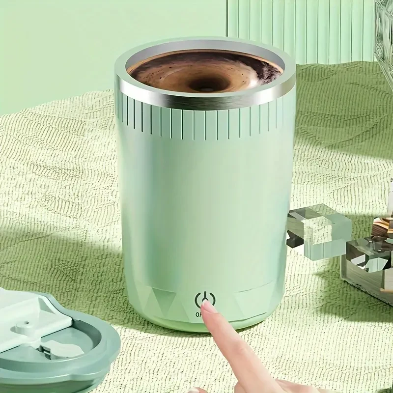 Magnetic Stirring Coffee Cup - Electric Stainless Steel for Protein Powder