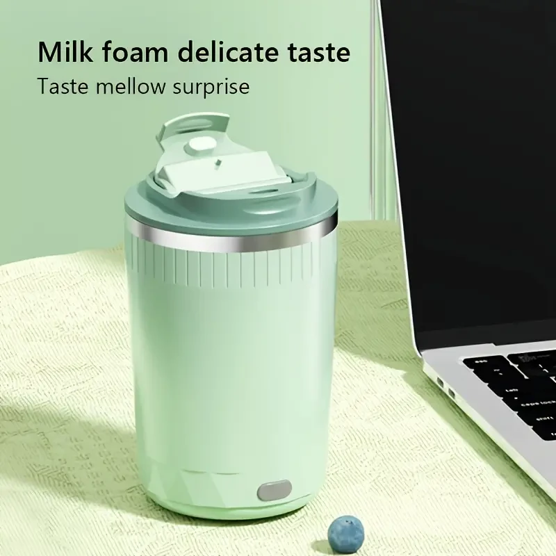 Magnetic Stirring Coffee Cup - Electric Stainless Steel for Protein Powder