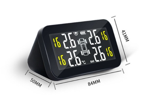 Automotive Universal Digital Display Electronic Barometer External System Tire Pressure Detector