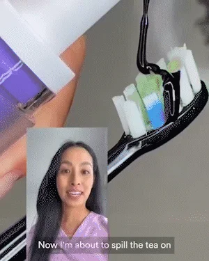 Teeth colour whitening