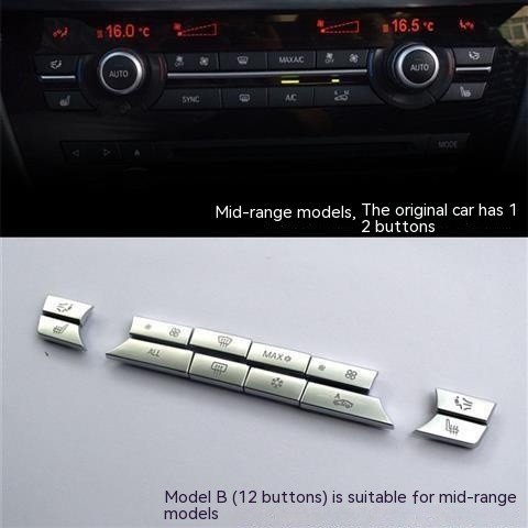 Automotive Interior Air Conditioning Button Panel Air Volume Button