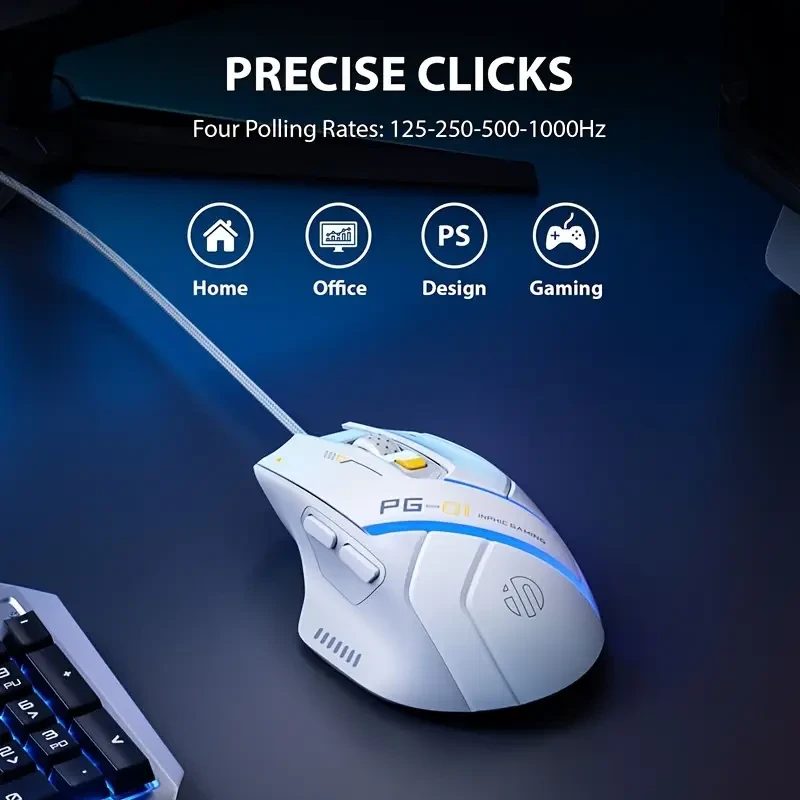INPHIC PG1 Wired Gaming Mouse