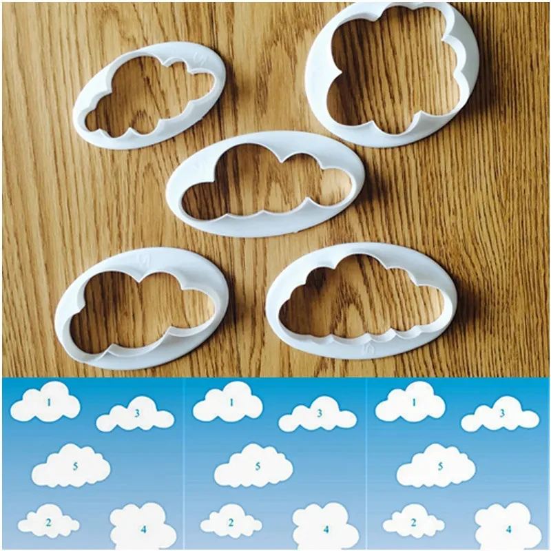 Fondant cake cut embossing mold