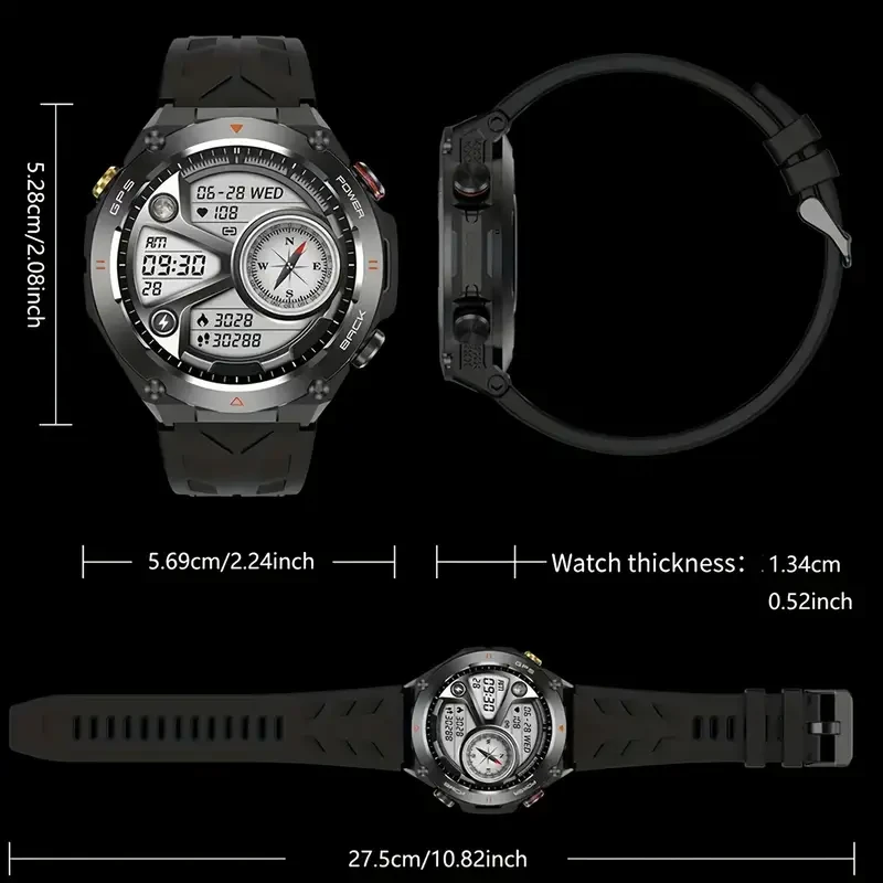 New Smart Watch With 107 Sports Modes