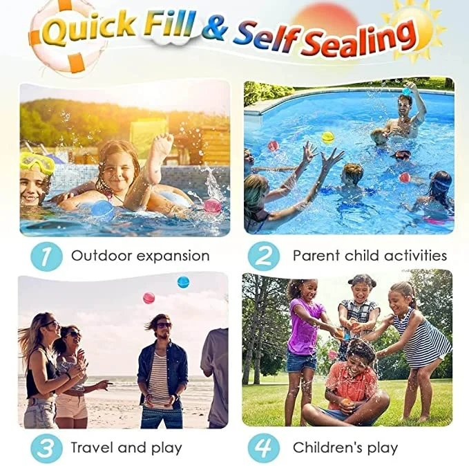 SOPPYCID Reusable Magnetic Water Balloons