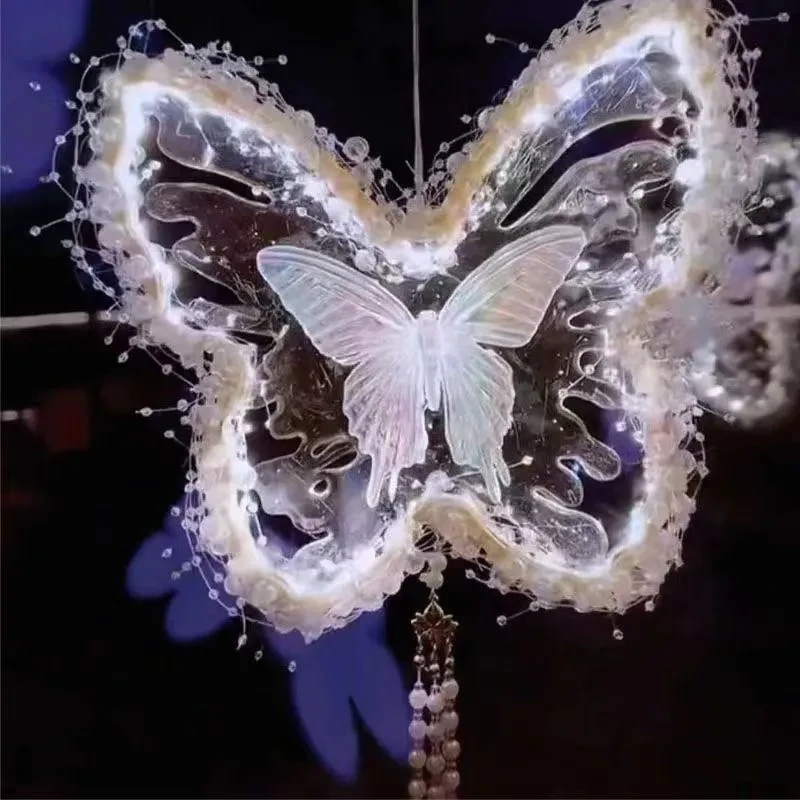 Handmade Butterfly Lamp Diy Butterfly Small Night Lamp