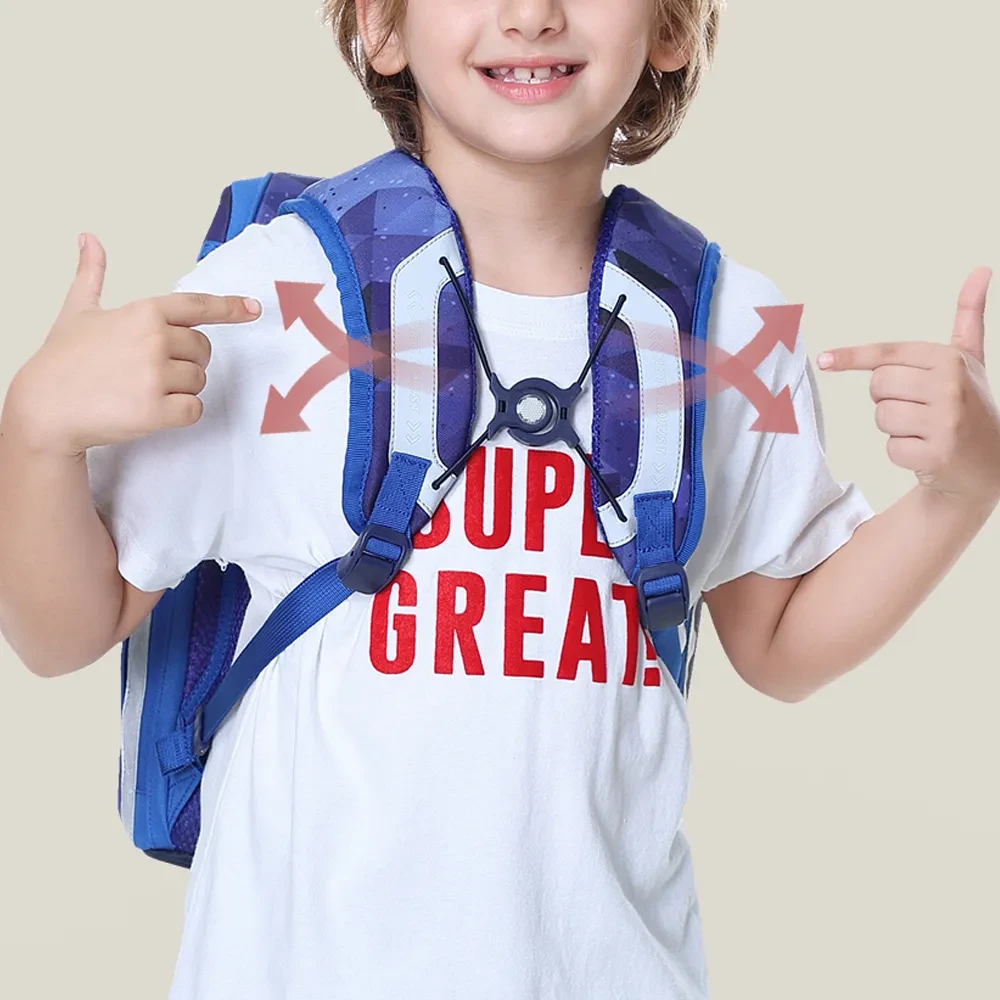 Children's Fashion Backpack With Backbone Protection