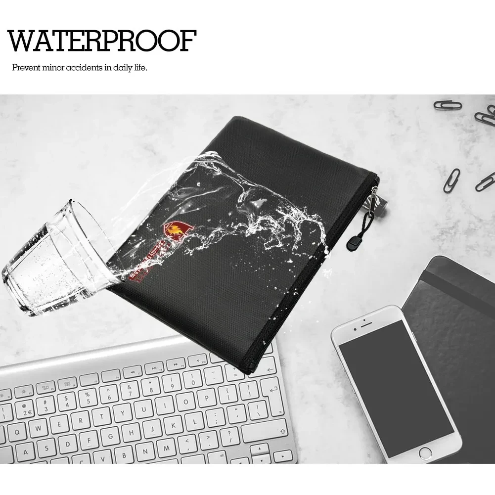 Fireproof And Waterproof Protection Purse