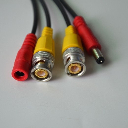 Surveillance Video Extension Cord Two-in-one Integrated Power Cord