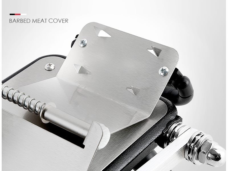 Meat Slicer Cutter Machine Manual Beef Cheese Ham Salami Roll Metal - ST209