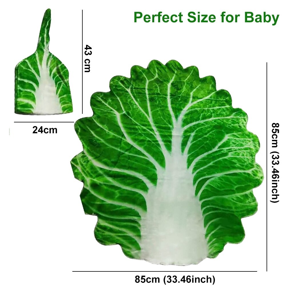 Cute Cabbage Patch Blanket for Newborns
