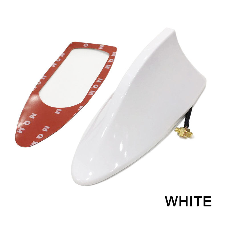 Car Shark Fin Antenna Cover Base  Stylish Radio Signal Aerial Replacement for Car Roof