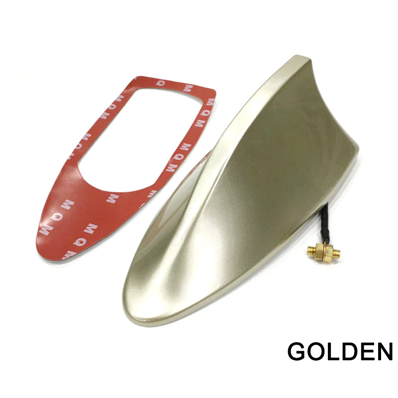 Car Shark Fin Antenna Cover Base  Stylish Radio Signal Aerial Replacement for Car Roof