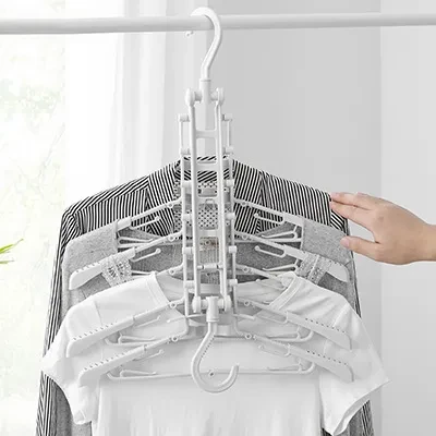 Creative Multi-layer Folding Hangers