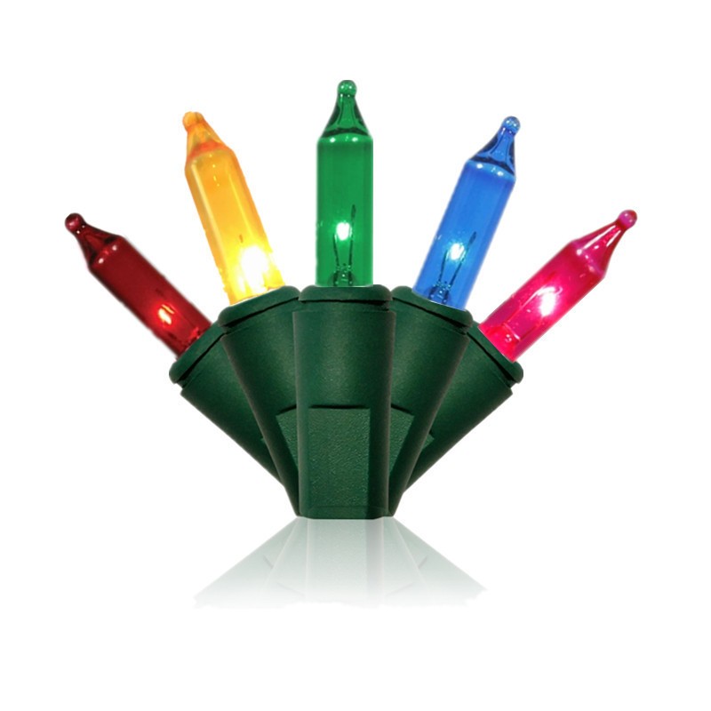 110v Christmas Day Light Traditional Tungsten Filament Bubble Lighting Chain