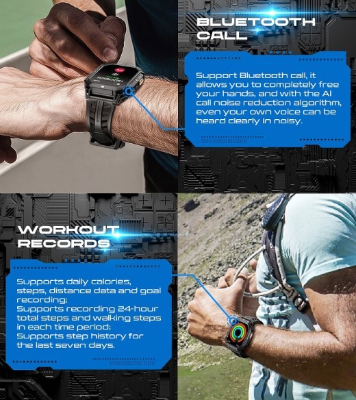 OUKITEL BT80 Sports Watch