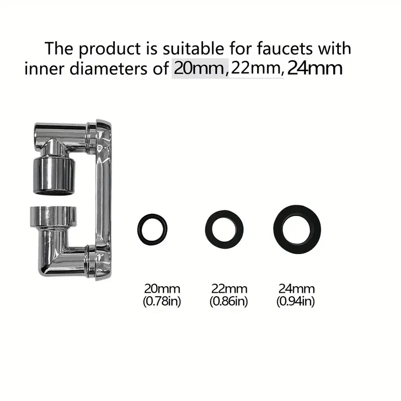 1440 Swivel Faucet Spray Head - Copper Alloy