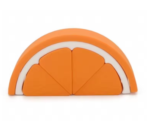 Children Silicone Soft Building Blocks BPA Free Baby Silicone Teethers Baby Montessori Educational Toys Educational Game Toys