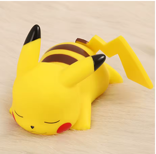 12cm Pokemon Pikachu Night Light Anime Figure Cute Bedside Lamp For Bedrooms Ornaments Children's Luminous Toys Christmas Gift