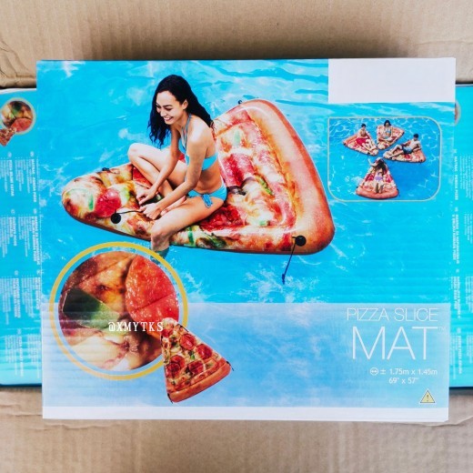 Pizza Float Surfboard Inflatable Recliner Water Swimming Product Mount