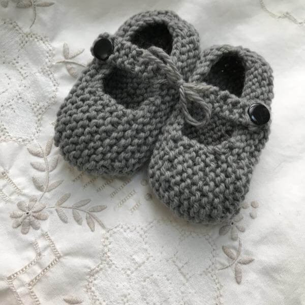 Baby Hand Knitted booties | Handmade