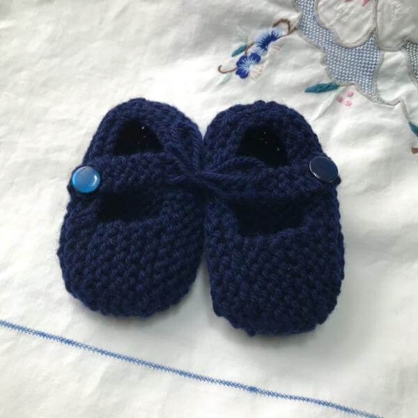 Baby Hand Knitted booties | Handmade