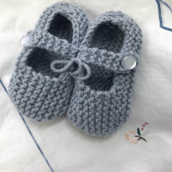 Baby Hand Knitted booties | Handmade