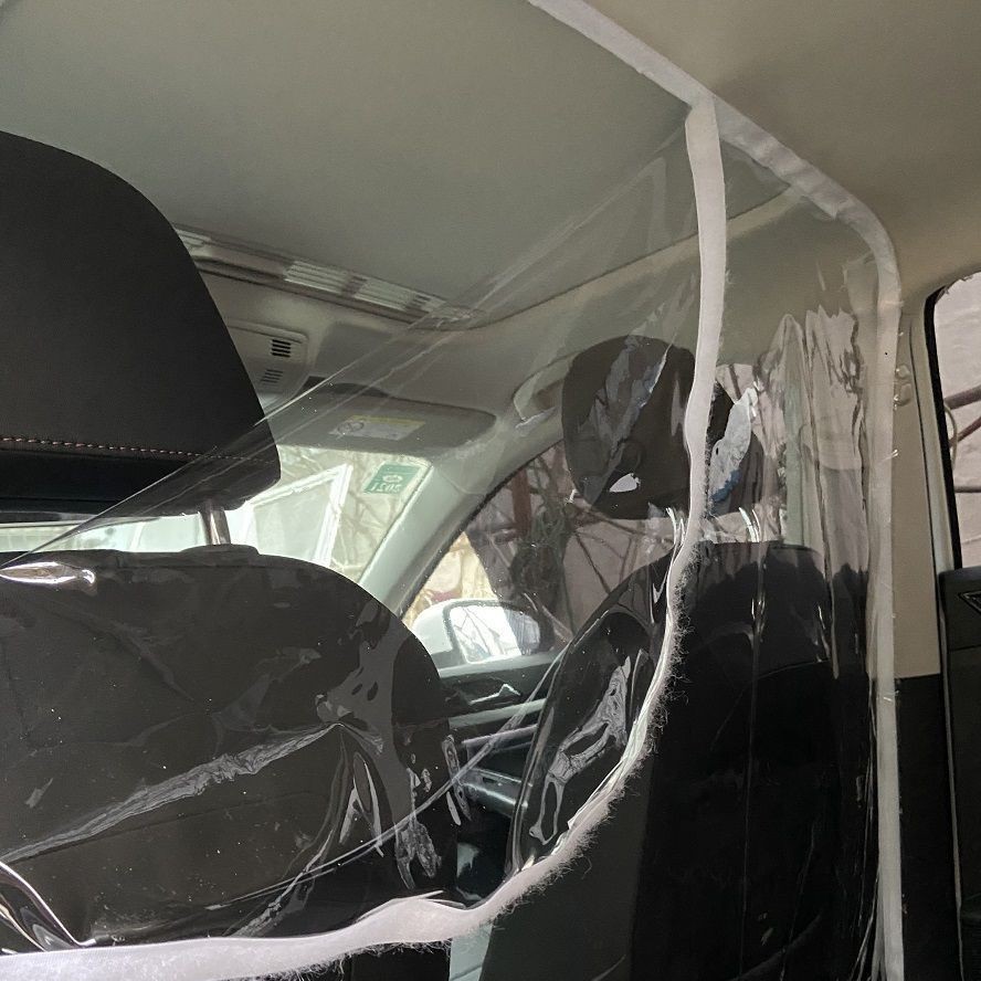 Automotive Transparent PVC Isolation Film To Prevent Droplets