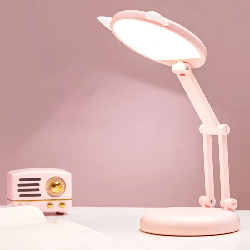 Folding Table Lamp Portable Charging Dormitory