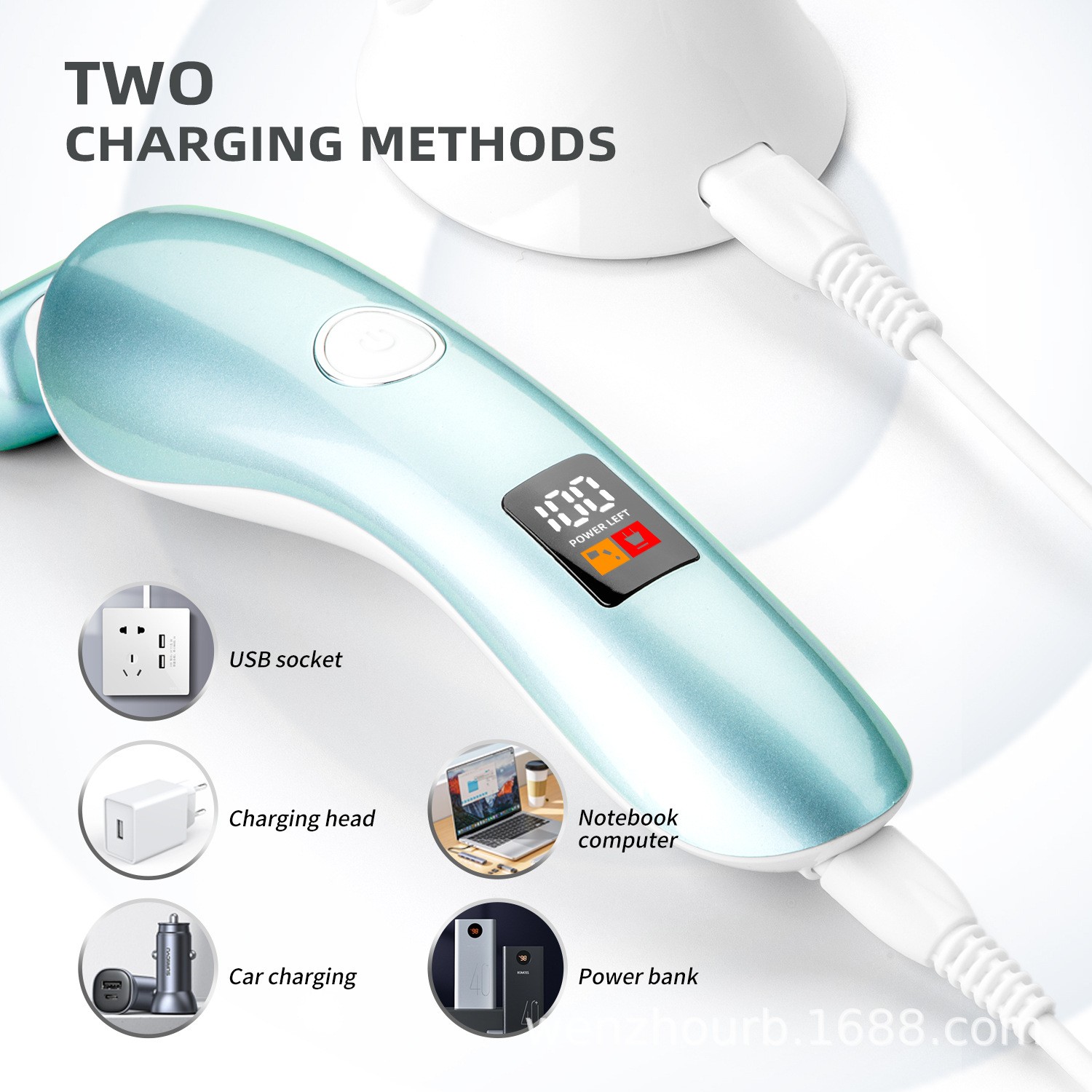 Women's Electric Depilator Private Parts Armpit Hair Trimming Multifunctional Digital Display Waterproof Shaving